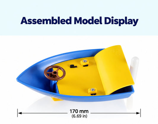 Jet Boat Experiment Kit – DIY Water-Jet Propulsion & Buoyancy STEM Boat
