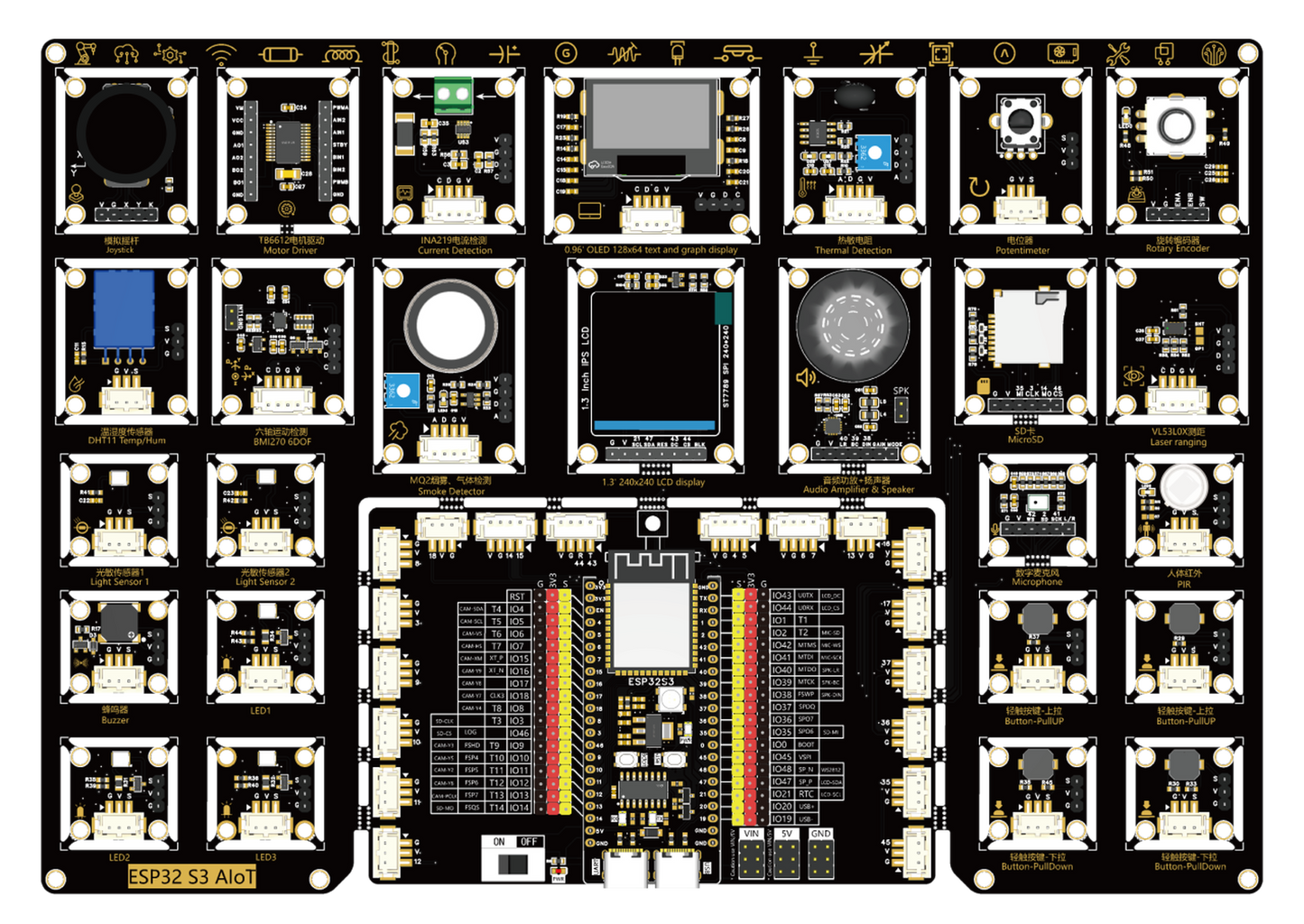 ESP32-S3 AIoT All-in-One Development Kit