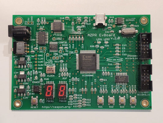 AZPR EvBoard – FPGA Development Board Artwork