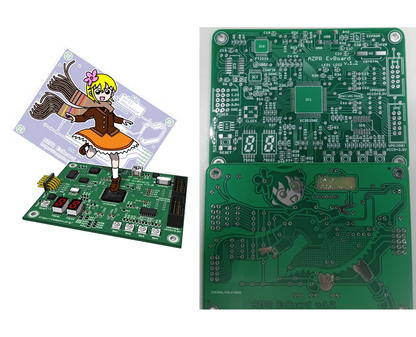 AZPR EvBoard – FPGA Development Board Artwork