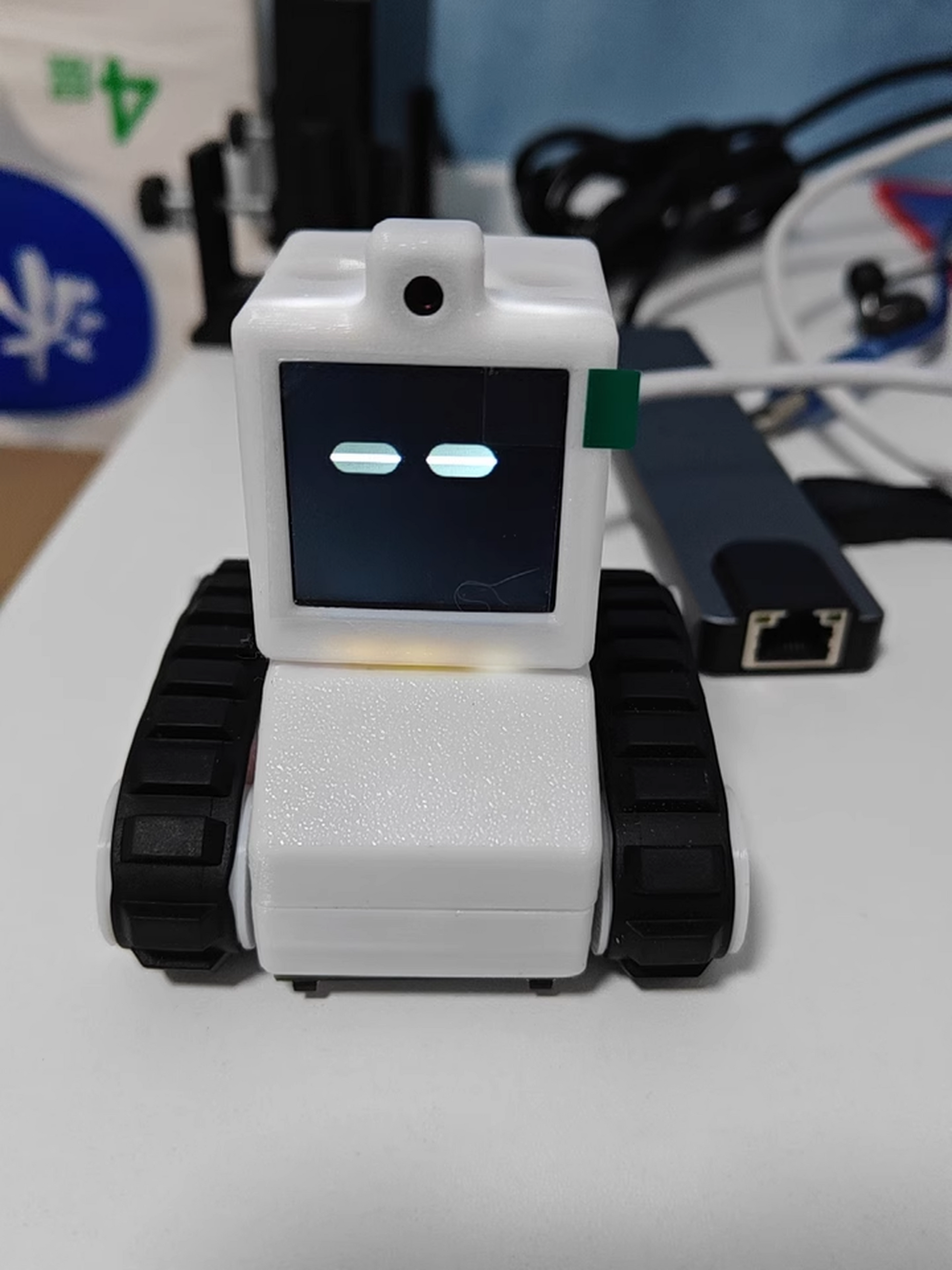 ESP-SparkBot AI LLM Desktop Robot Kit