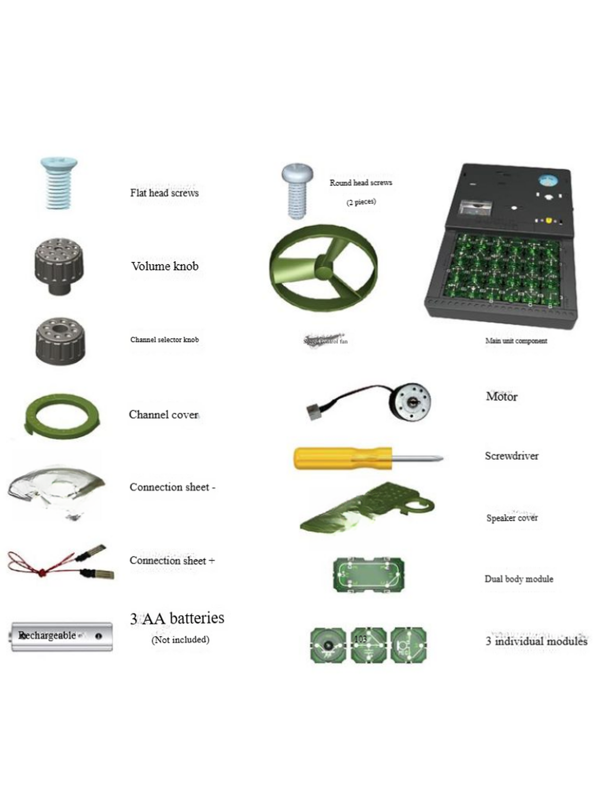 Modular Analog Electronics Experiment Kit