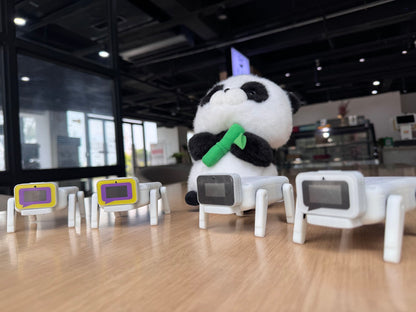 Ultra-affordable ESP32-C3 AI chat robot dog