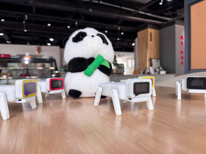 Ultra-affordable ESP32-C3 AI chat robot dog
