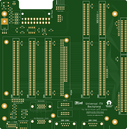 Universal ITX Backplane