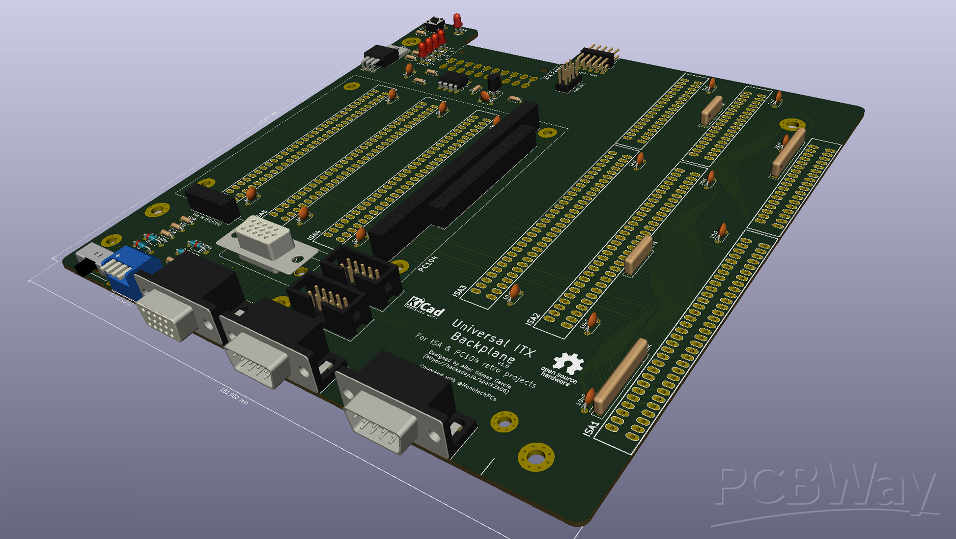 Universal ITX Backplane