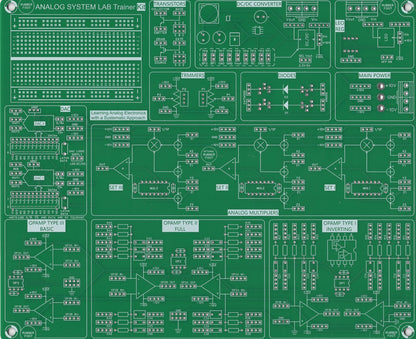 Analog Learning System Lab Kit(only PCB)