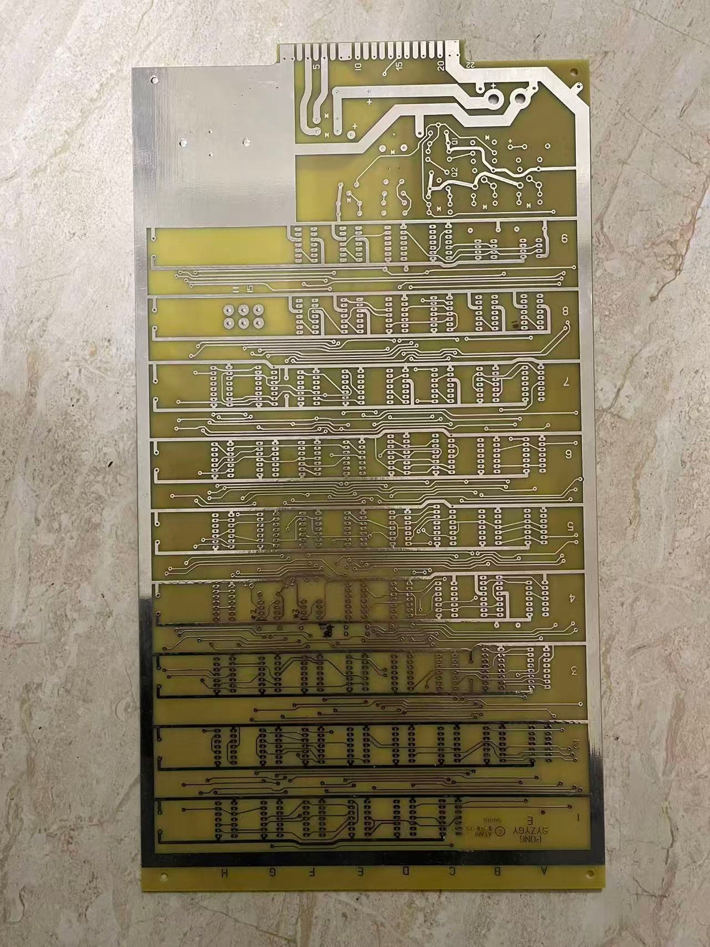 Pong 100% TTL “E” Revision Mainboard Replica