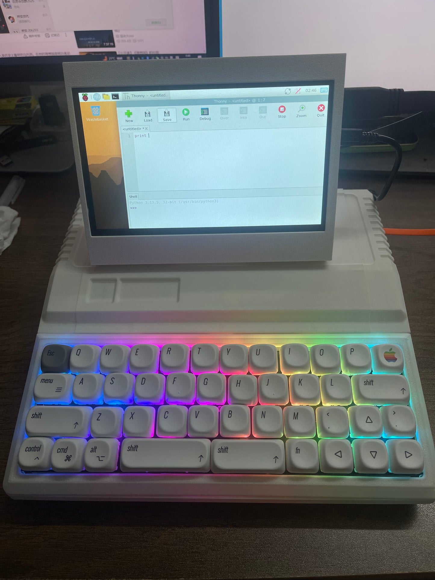 Apple IIe-Style Desktop Enclosure Kit(without Jam)