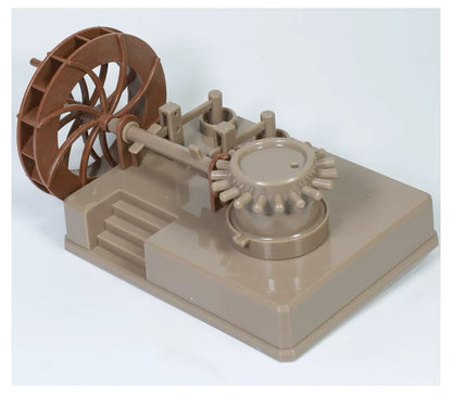 Water Mill Experiment Kit – Waterwheel, Gears & Cam-Driven Pestle STEM Model