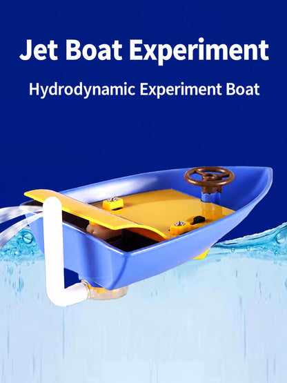Jet Boat Experiment Kit – DIY Water-Jet Propulsion & Buoyancy STEM Boat