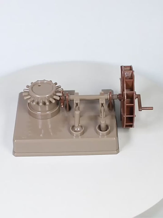 Water Mill Experiment Kit – Waterwheel, Gears & Cam-Driven Pestle STEM Model