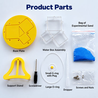 Pythagorean Theorem Model – a² + b² = c² Water & Sand Demonstration Kit